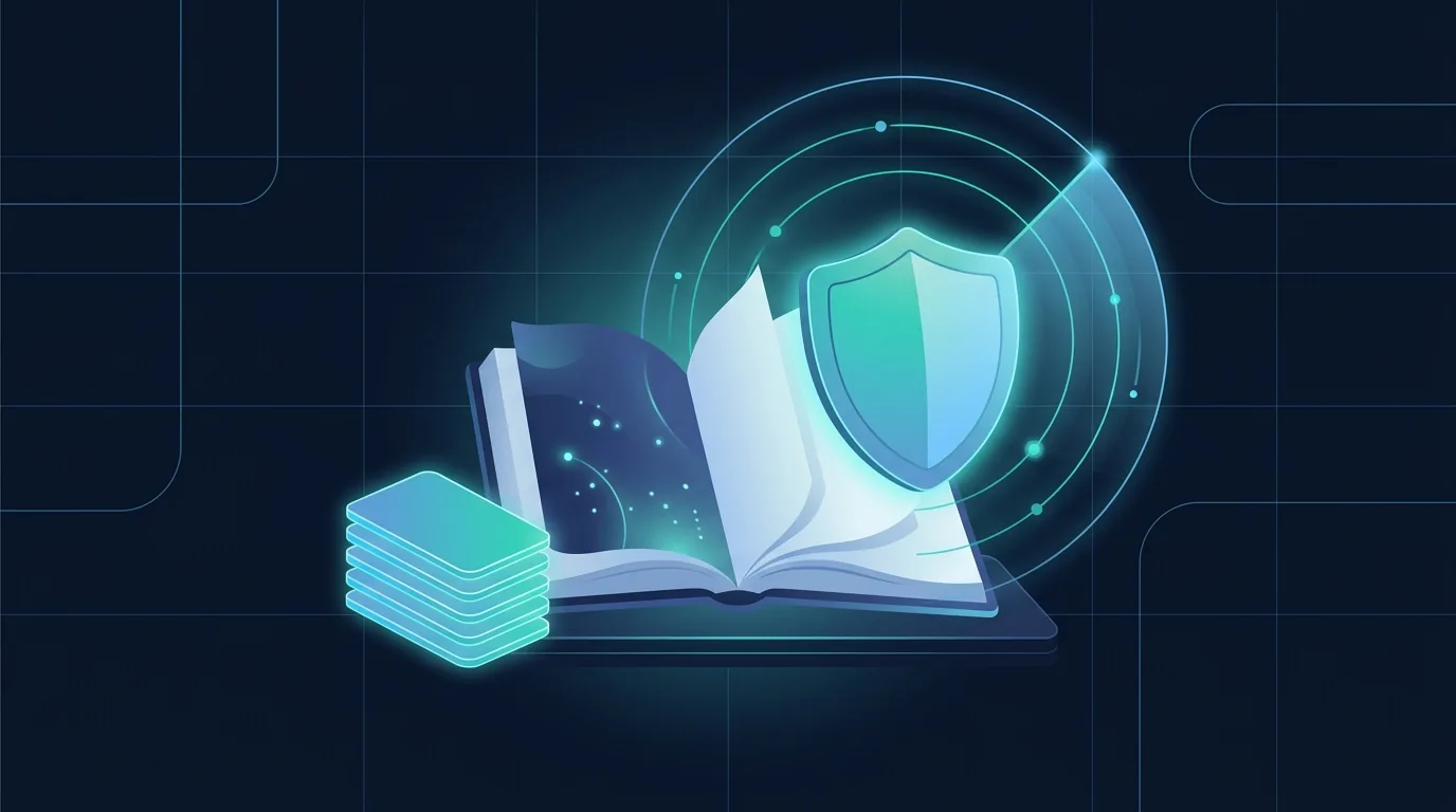 Illustration of the Scan.now guide library across browsers, websites, files and privacy