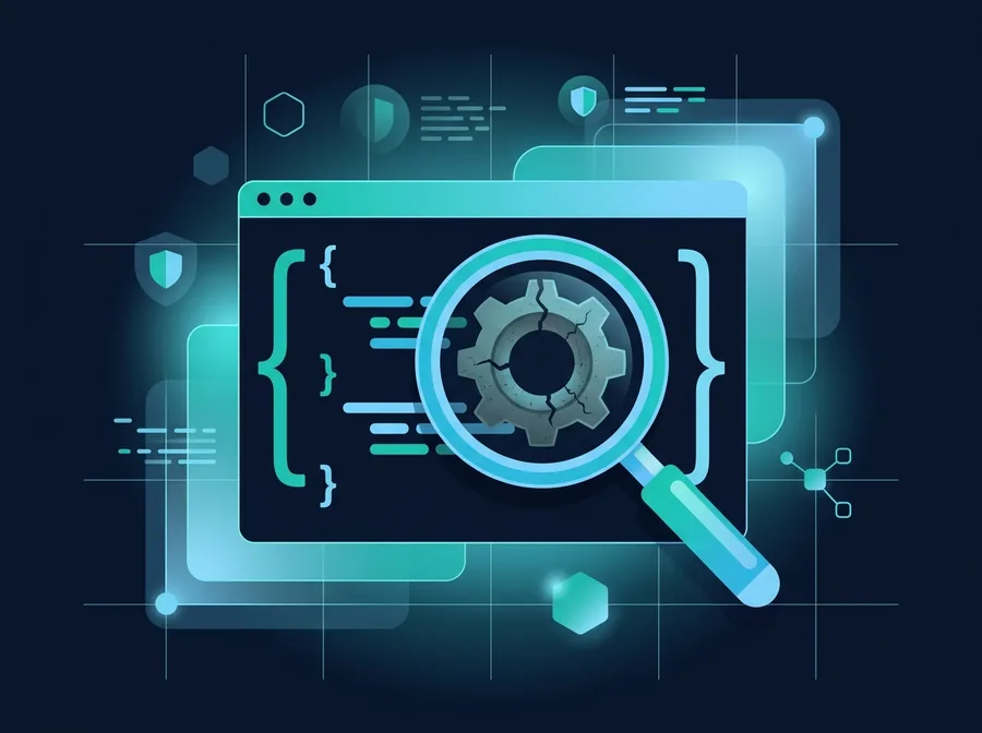 Illustration of the javascript library vulnerability scanner in use