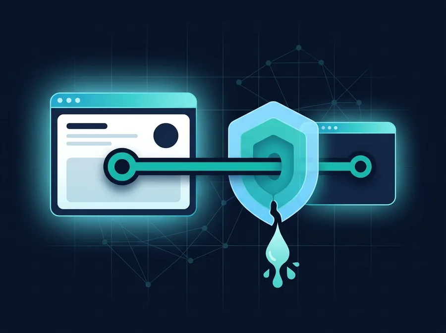 Illustration of the webrtc & ip leak test in use