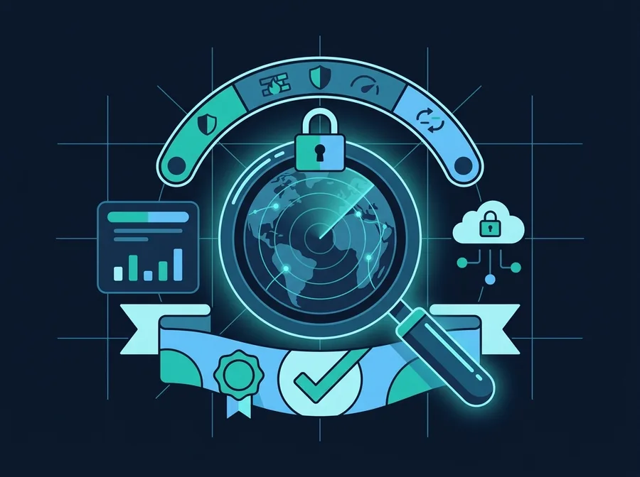 Illustration of the website vulnerability scanner in use